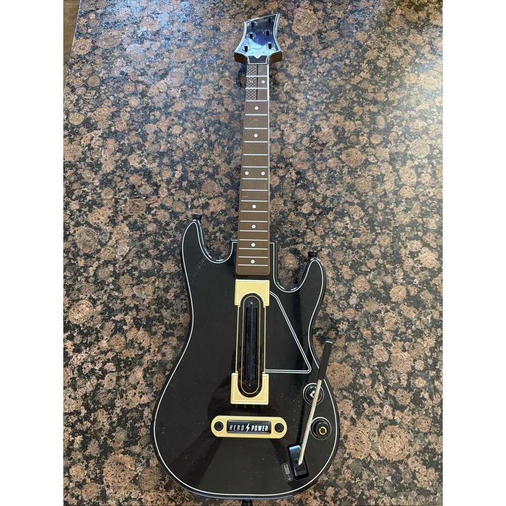 Guitar Hero Live Guitar for XBOX 360/PS4 Black Activison Model 0000654 No Dongle
